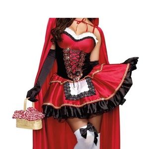 Little red riding hood deluxe costume